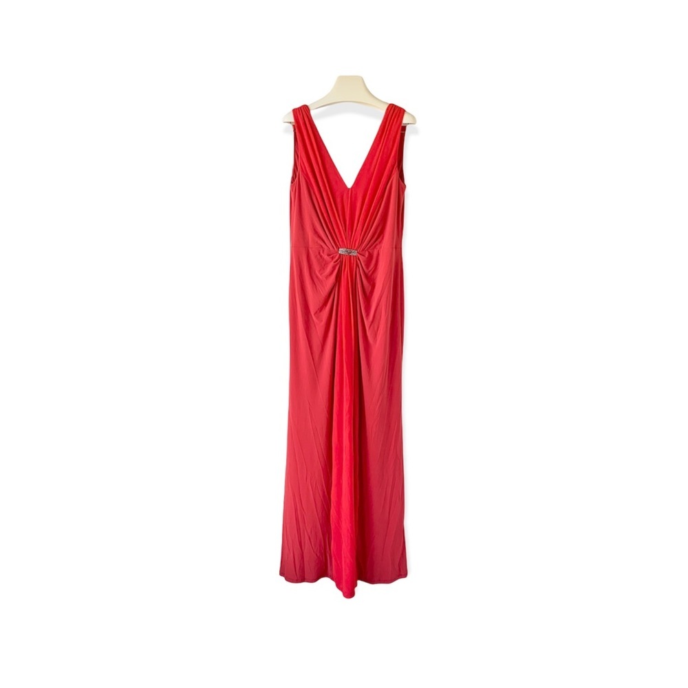 🌸New🌸 Ralph Lauren Sleeveless V-neck Full-length Dress Size 12 NWOT - Picture 11 of 12
